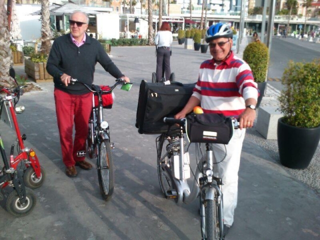  não há limite de idade para as bicicletas 